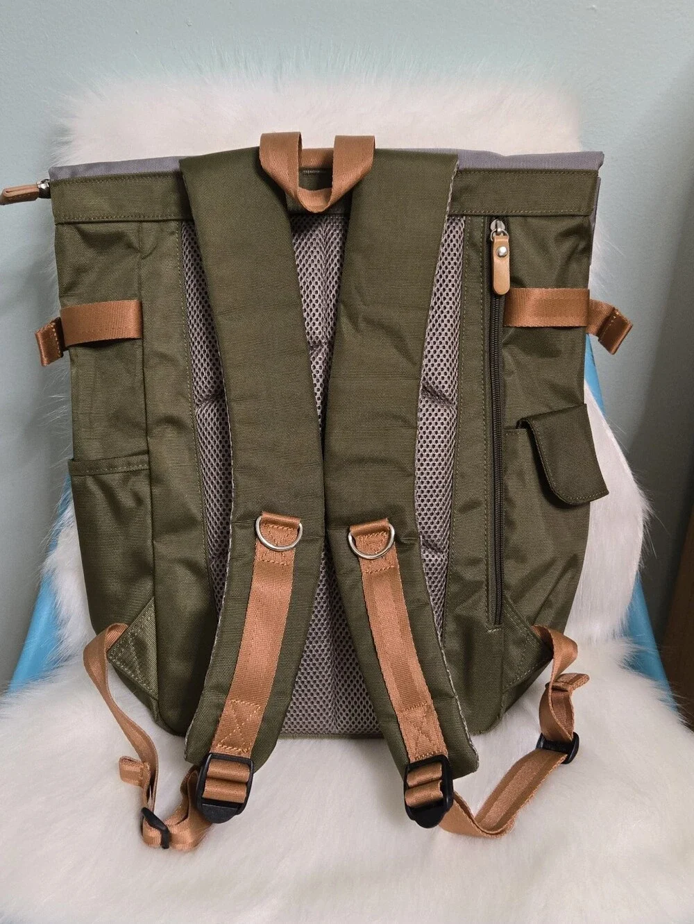 Harvest Label Rolltop Backpack 2.0 - Olive - Osaka Japan